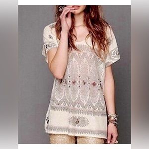 Free People New Romantics Byzantine Dreams Tunic